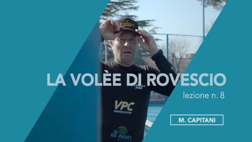 Le pillole di Marcelo Capitani: la volèe di rovescio