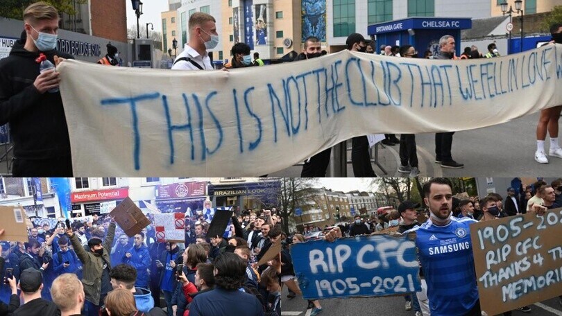 Chelsea, tifosi in protesta: "Questo non è il nostro club"