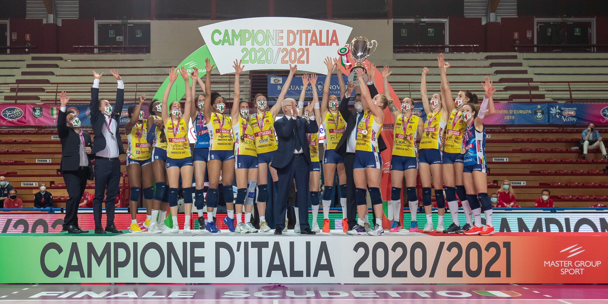 Conegliano è tricolore