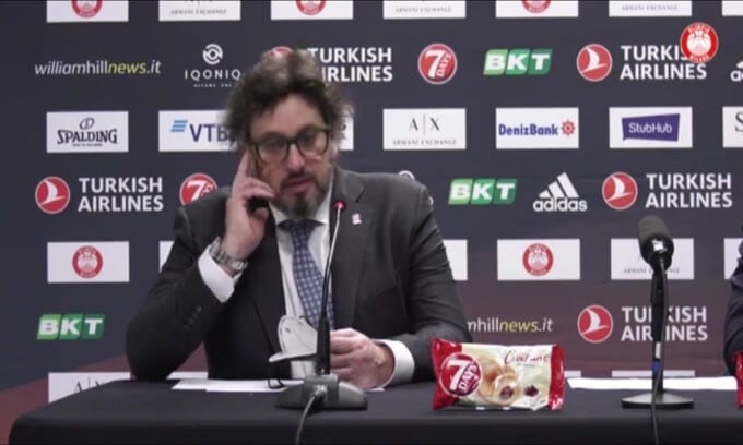 Basket, Trinchieri: "Sono dispiaciuto"