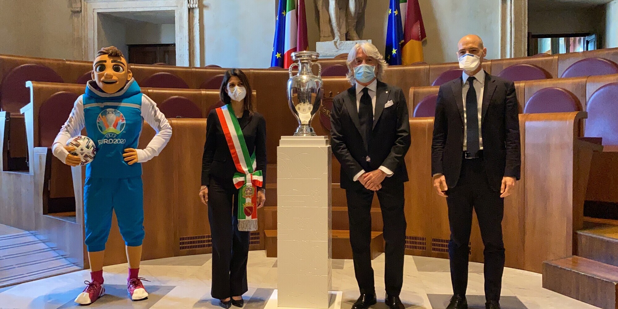 Trophy Tour, Roma accoglie la coppa dell'Europeo. Ecco tutte le tappe nella Capitale