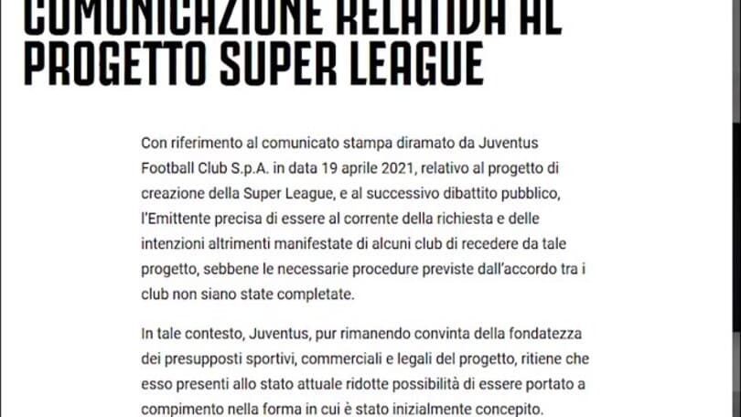 Superlega, l'addio della Juve: "Ormai ridotte possibilità"