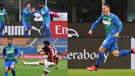 La doppietta di Raspadori stende il Milan. Calhanoglu non basta