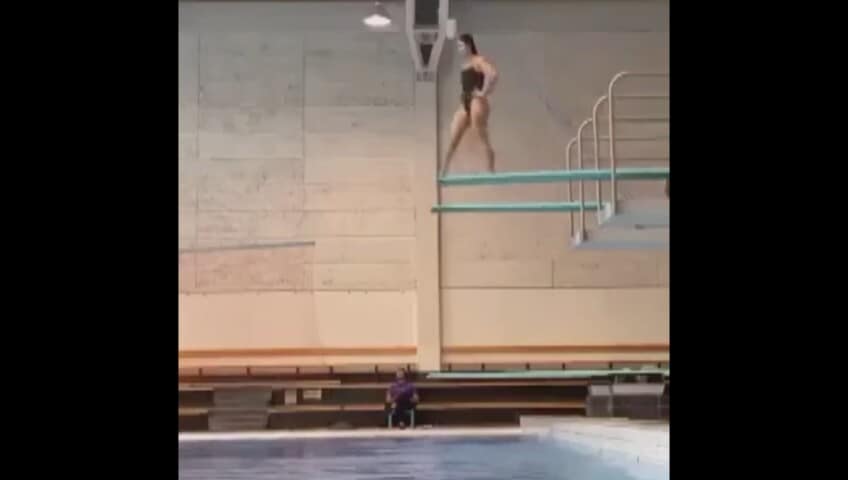 Il segreto di un tuffo spettacolare? Sbagliare le misure sul trampolino