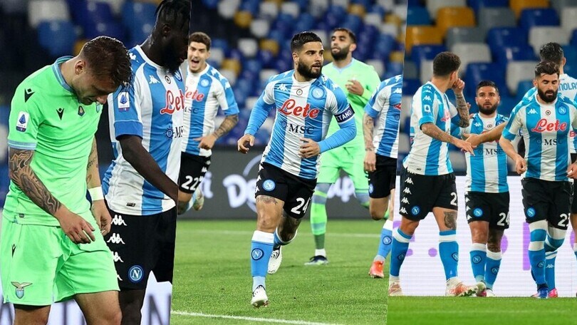 Napoli, tre punti d’oro: Insigne super, Lazio battuta
