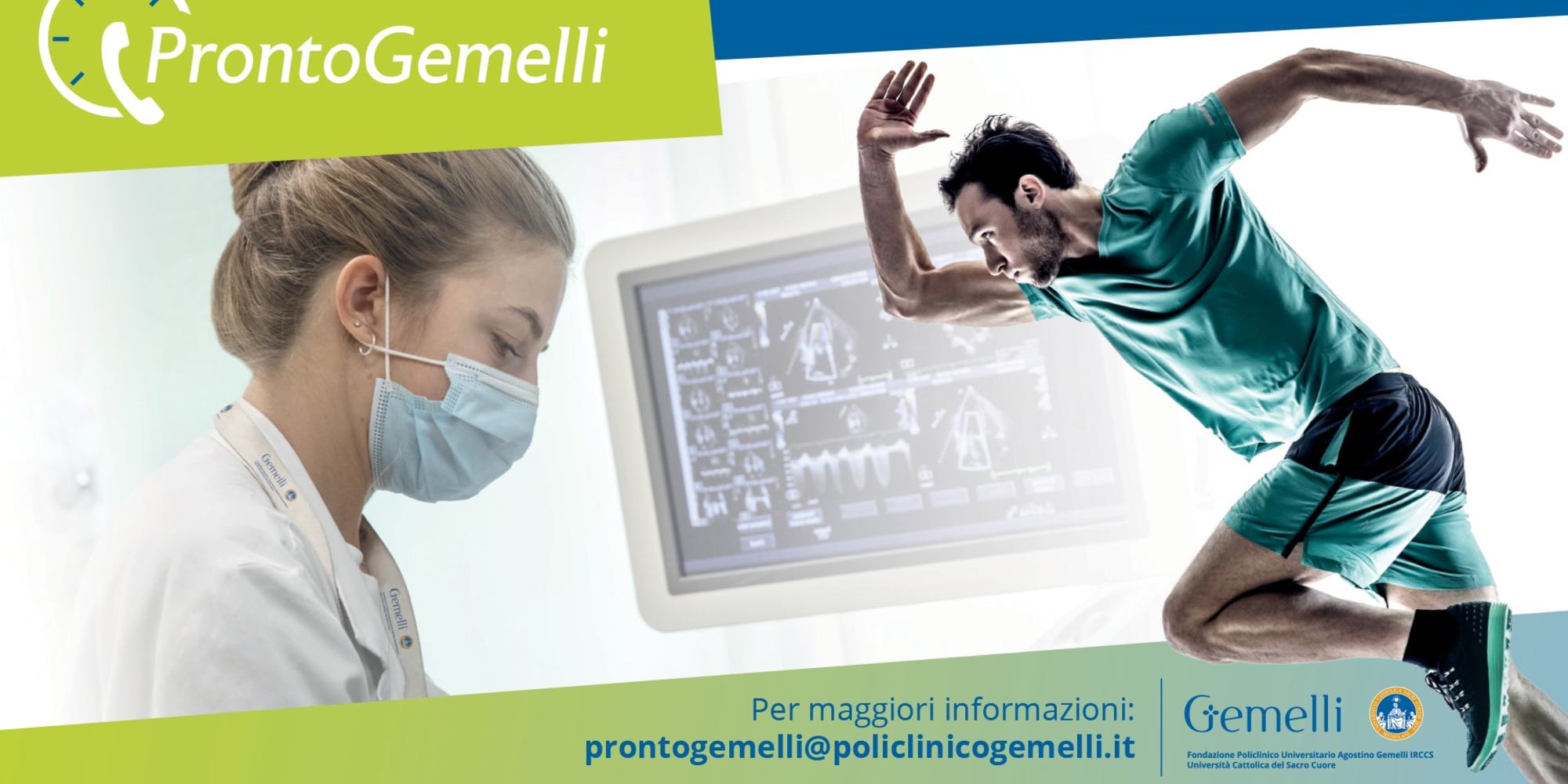 “Pronto Gemelli”, per i  pazienti cardiologici, ortopedici e con traumi sportivi