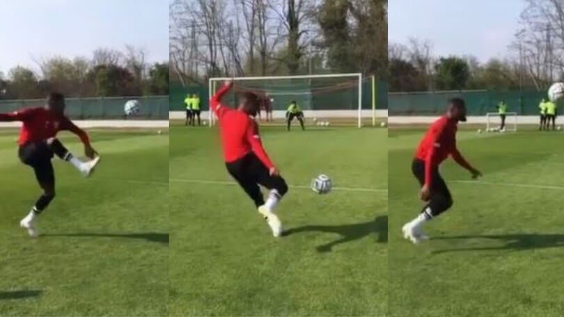 Boateng non ha perso il tocco: super gol in allenamento!