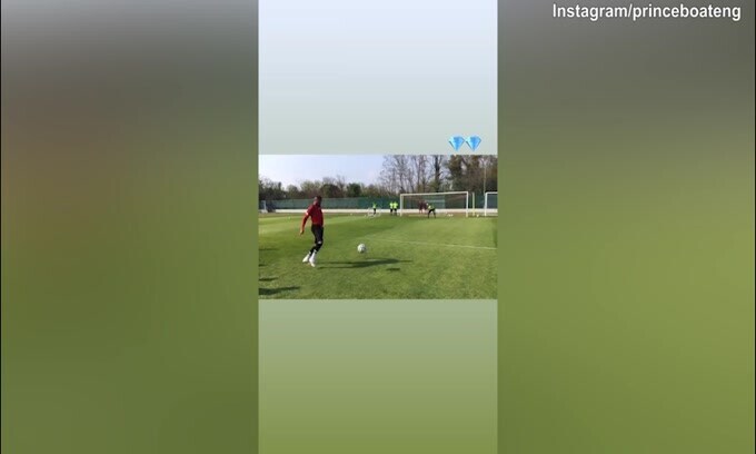 Monza, che missili per Boateng!