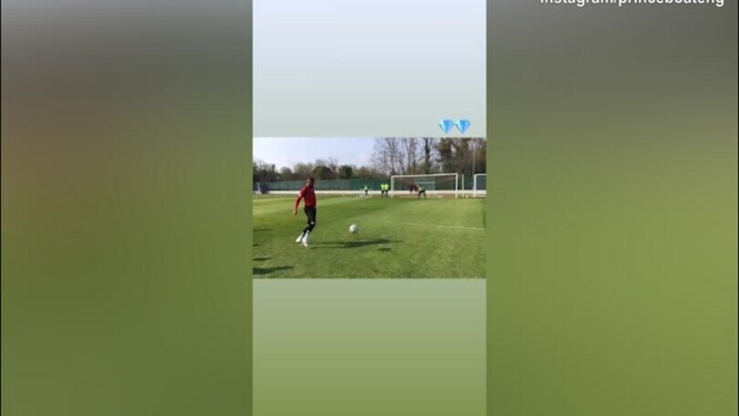 Monza, che missili per Boateng!