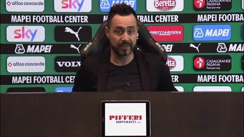 De Zerbi: "Quagliarella immortale, per l'Europa League ci proviamo"