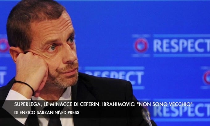 Superlega, le minacce di Ceferin. Ibrahimovic: "Non sono vecchio"
