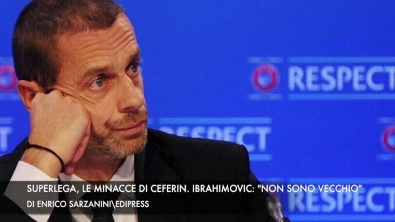 Superlega, le minacce di Ceferin. Ibrahimovic: "Non sono vecchio"
