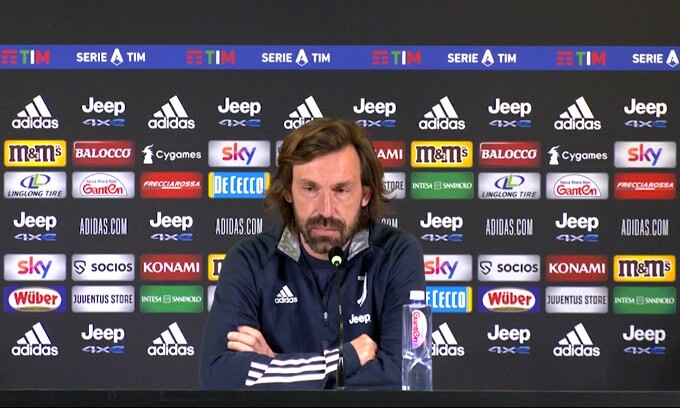Pirlo: "Dybala? Sta molto meglio"