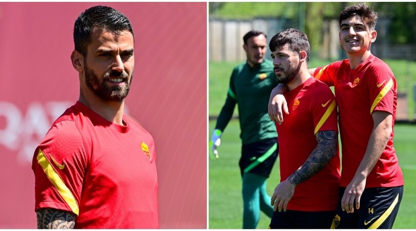 Roma, i sorrisi di Villar e la carica di Spinazzola
