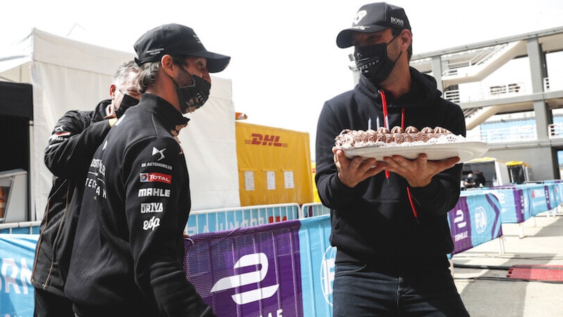ePrix Valencia gara2: qualifiche a Dennis e torta di compleanno a Vergne