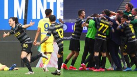Segna Darmian, Verona ko: grande festa dell'Inter in campo