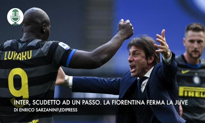 Inter ad un passo dallo scudetto. La Fiorentina ferma la Juventus