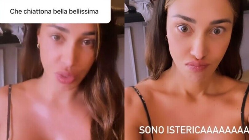 Belen Rodriguez ai fan: "Chiattona? No, più tettona!"