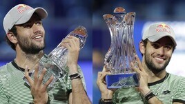 Strepitoso Berrettini: le immagini del trionfo al Serbia Open