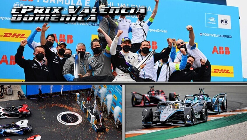 ePrix Valencia gara2, domenica al top per Dennis, flop De Vries e Da Costa