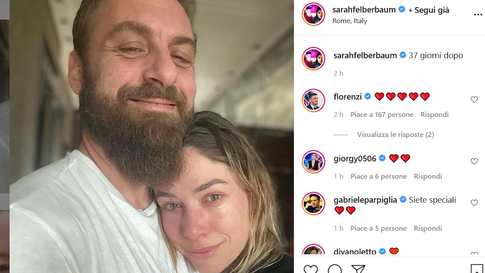 De Rossi guarito dal Covid dopo 37 giorni