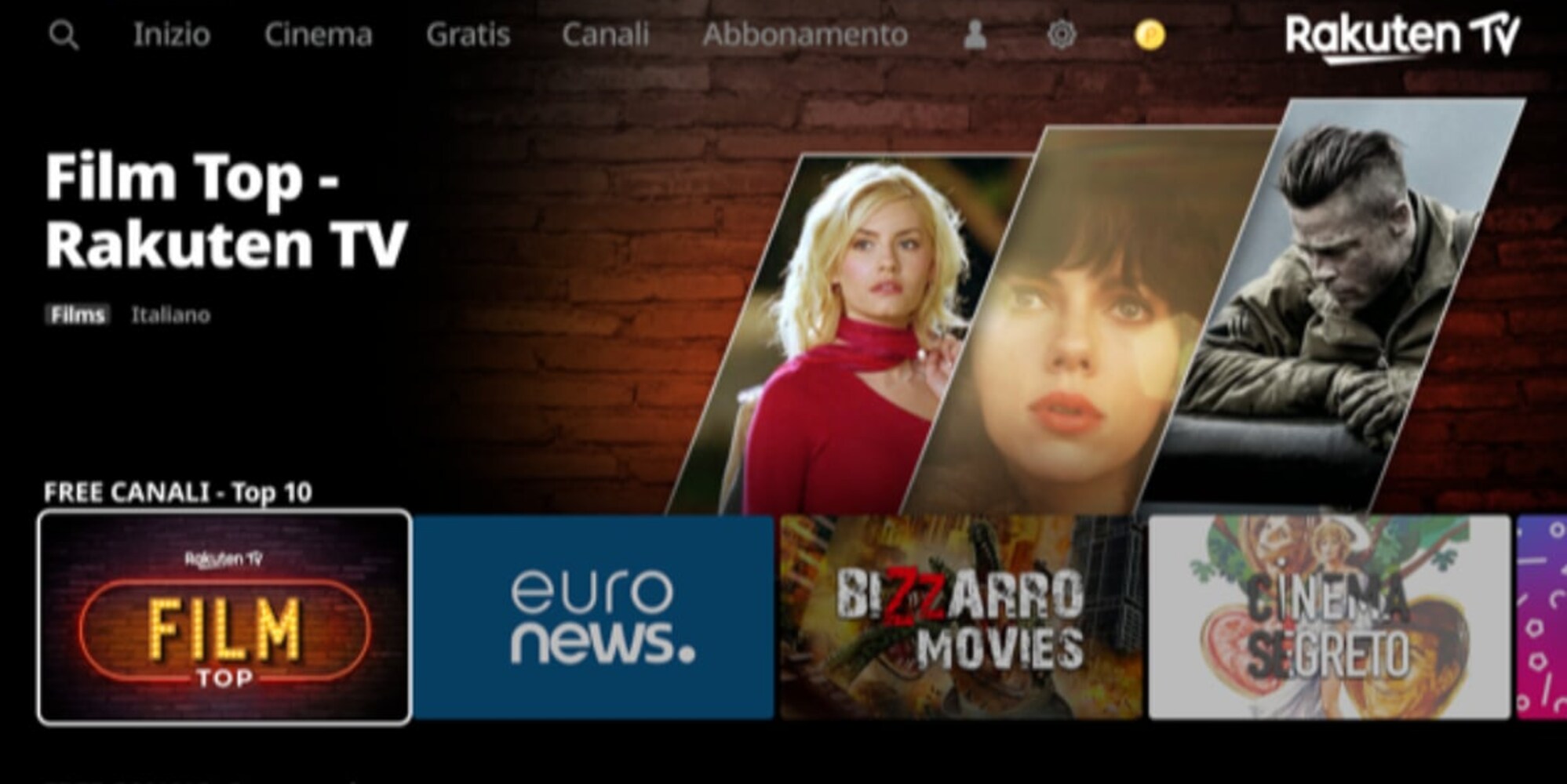 Rakuten TV lancia oltre 90 canali lineari gratuiti