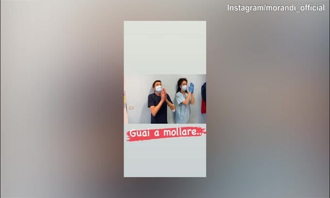 La carica di Morandi: "Guai a mollare"