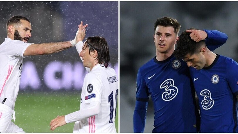 Benzema risponde a Pulisic, tutto ancora aperto tra Real e Chelsea