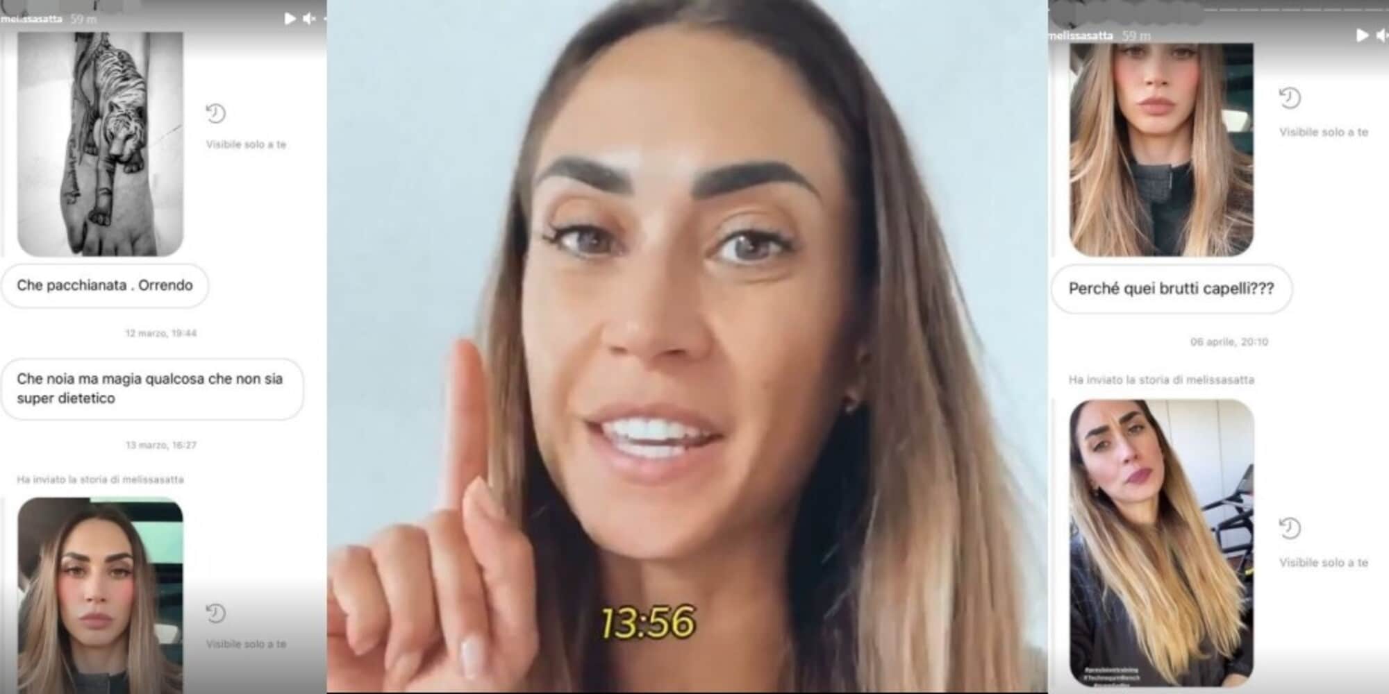 Melissa Satta contro l'odio social: "Le rosicone insultano? Ridete!"