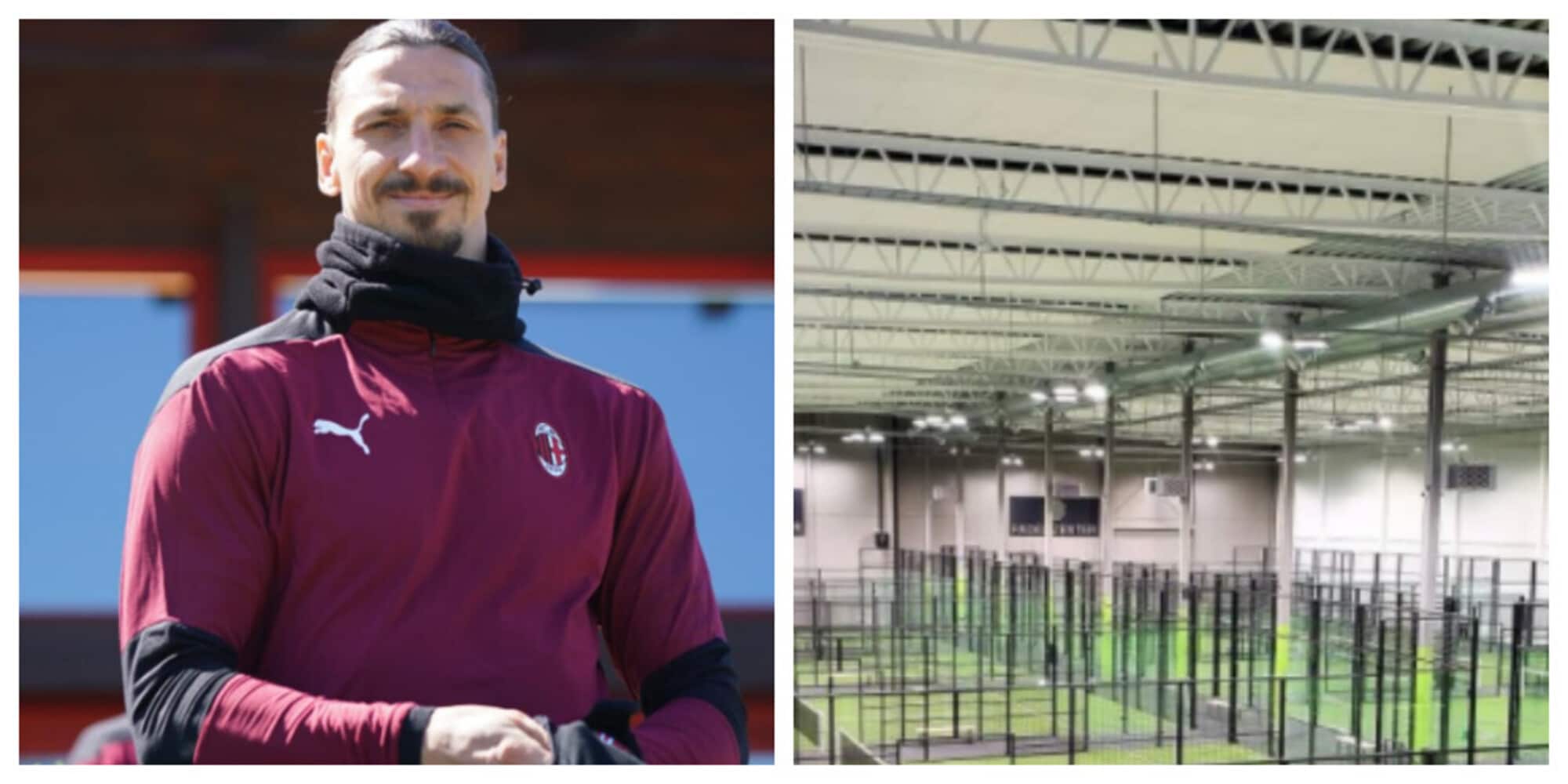 Ibrahimovic inaugura il suo centro: "Benvenuti al Padel Zenter"