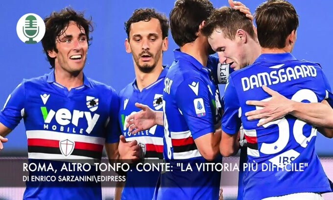 Roma, un altro tonfo. Conte: "La mia vittoria più difficile"