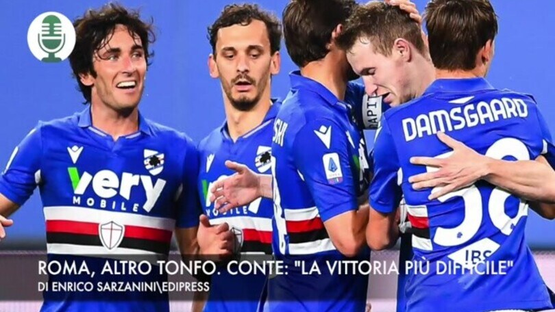 Roma, un altro tonfo. Conte: "La mia vittoria più difficile"
