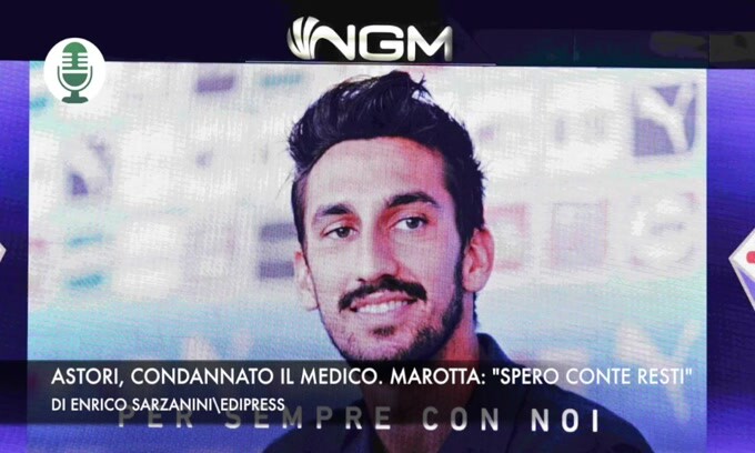 Astori, condannato il medico. Marotta: "Spero Conte resti"