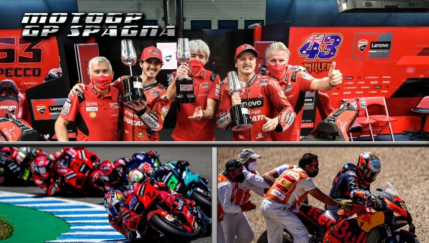 MotoGP Spagna: conferma Ducati, Rossi irriconoscibile