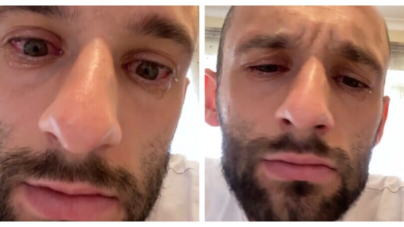 Brozovic, il mistero delle lacrime social