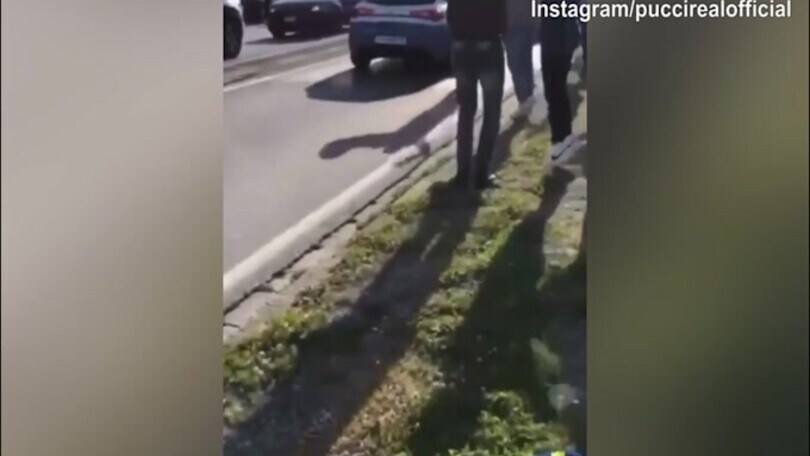 Scudetto Inter, Pucci festeggia con la polizia