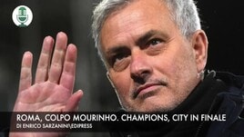 Mourinho: "A Roma per vincere". Champions, il City vola in finale