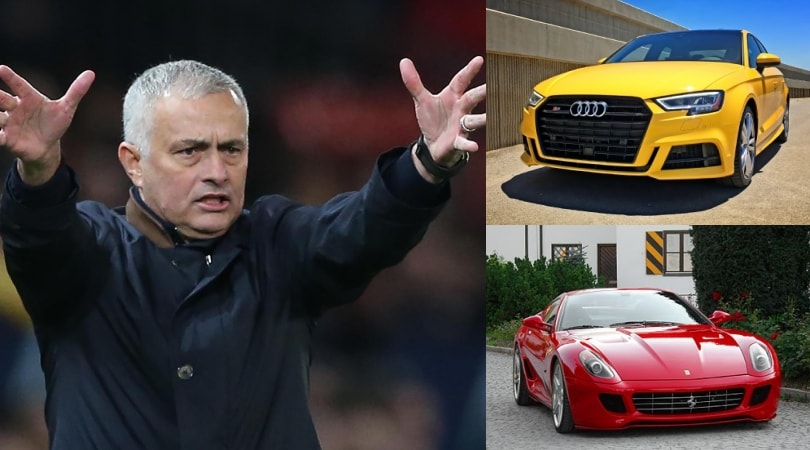 Mourinho, dalla Ferrari alla Jaguar: tutte le auto dello Special One