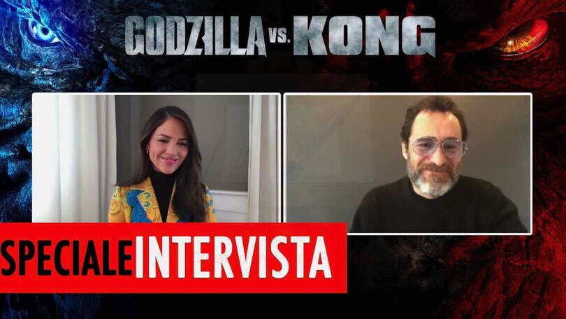 Godzilla vs Kong: intervista a Eiza González e Demián Bichir
