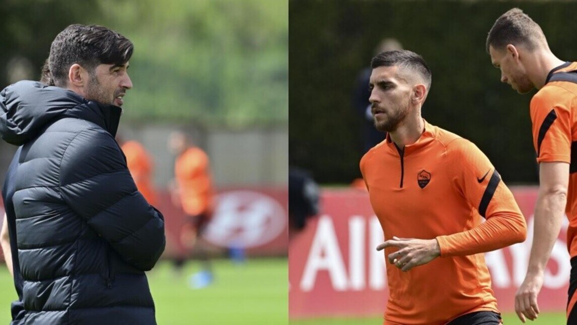 Fonseca allena la Roma di Mourinho prima dello United