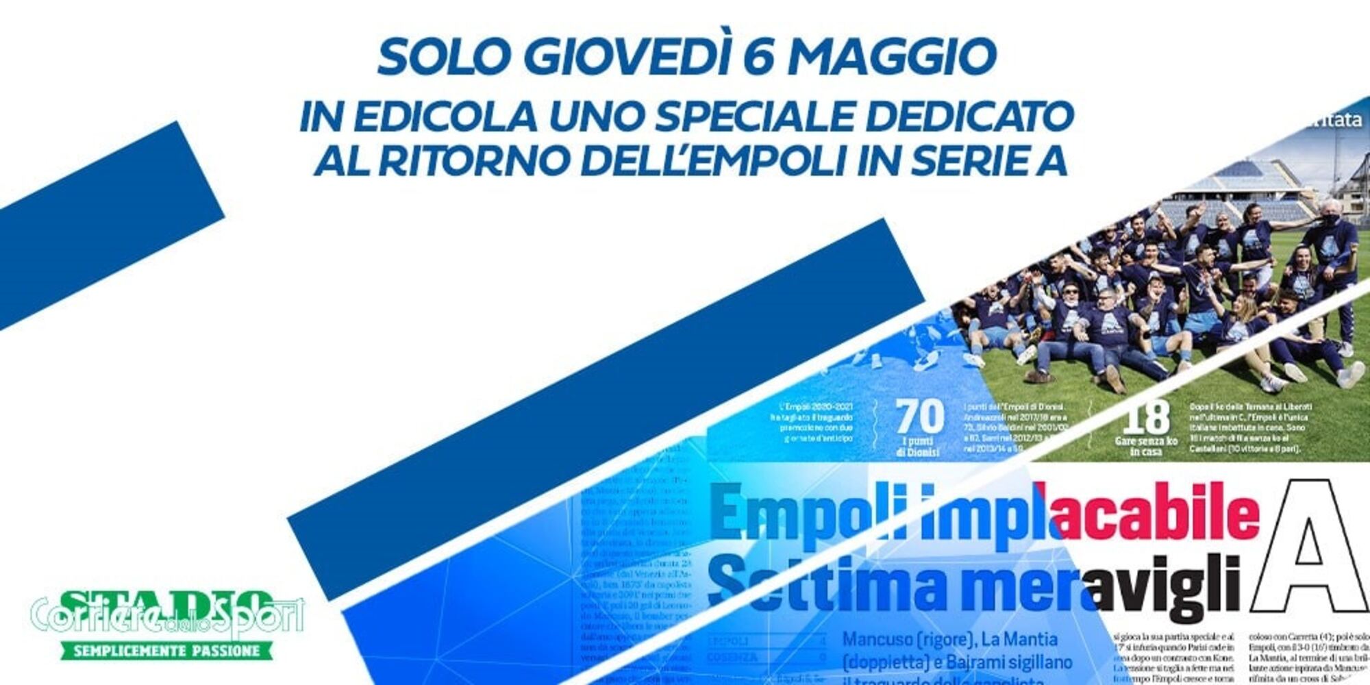 Empoli, il settimo sigillo