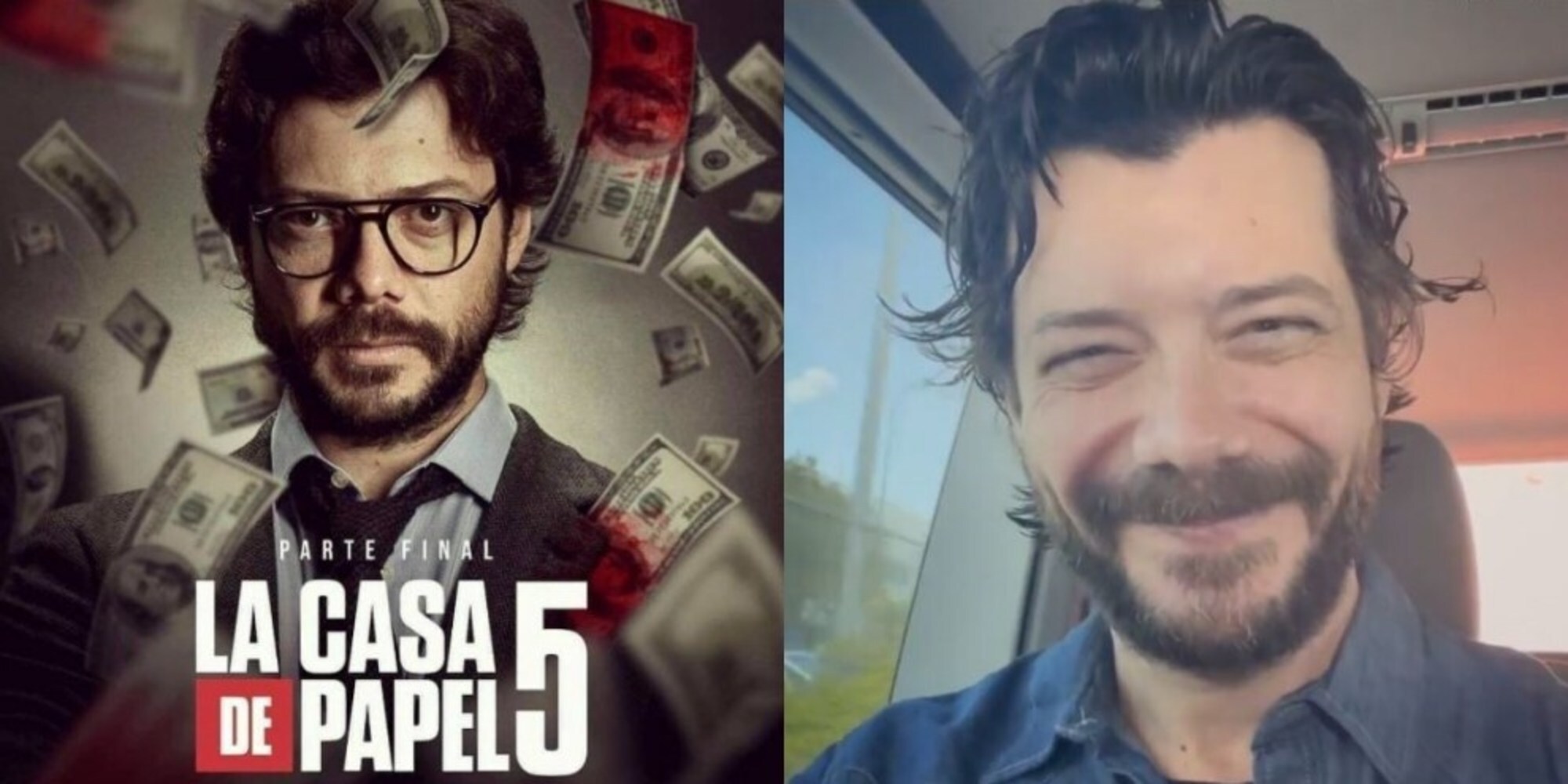 La Casa di Carta 5: Alvaro Morte dice addio al Professore