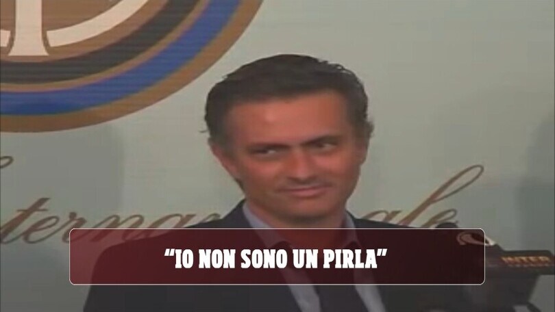 Mourinho style, le frasi celebri: "Io non sono pirla"