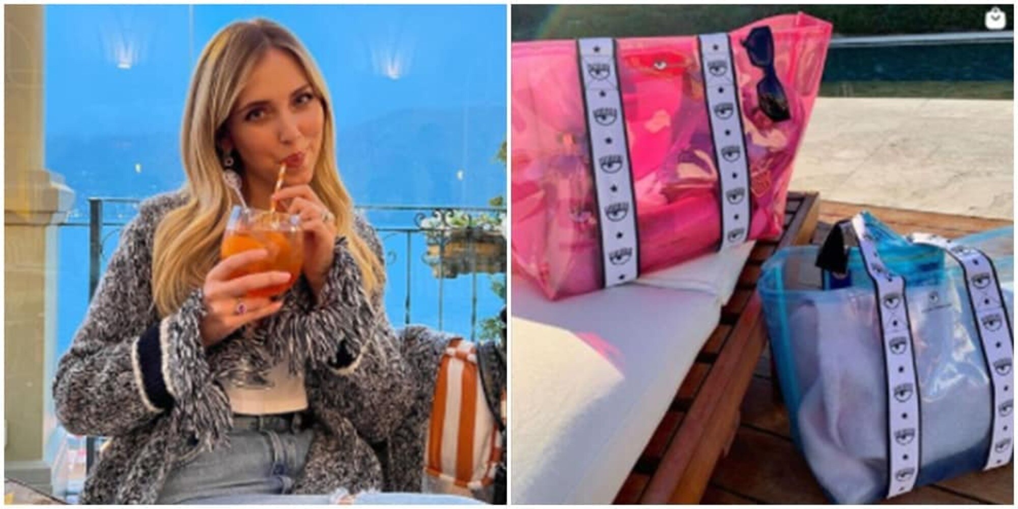 Chiara Ferragni, la borsa da mare e il prezzo shock!