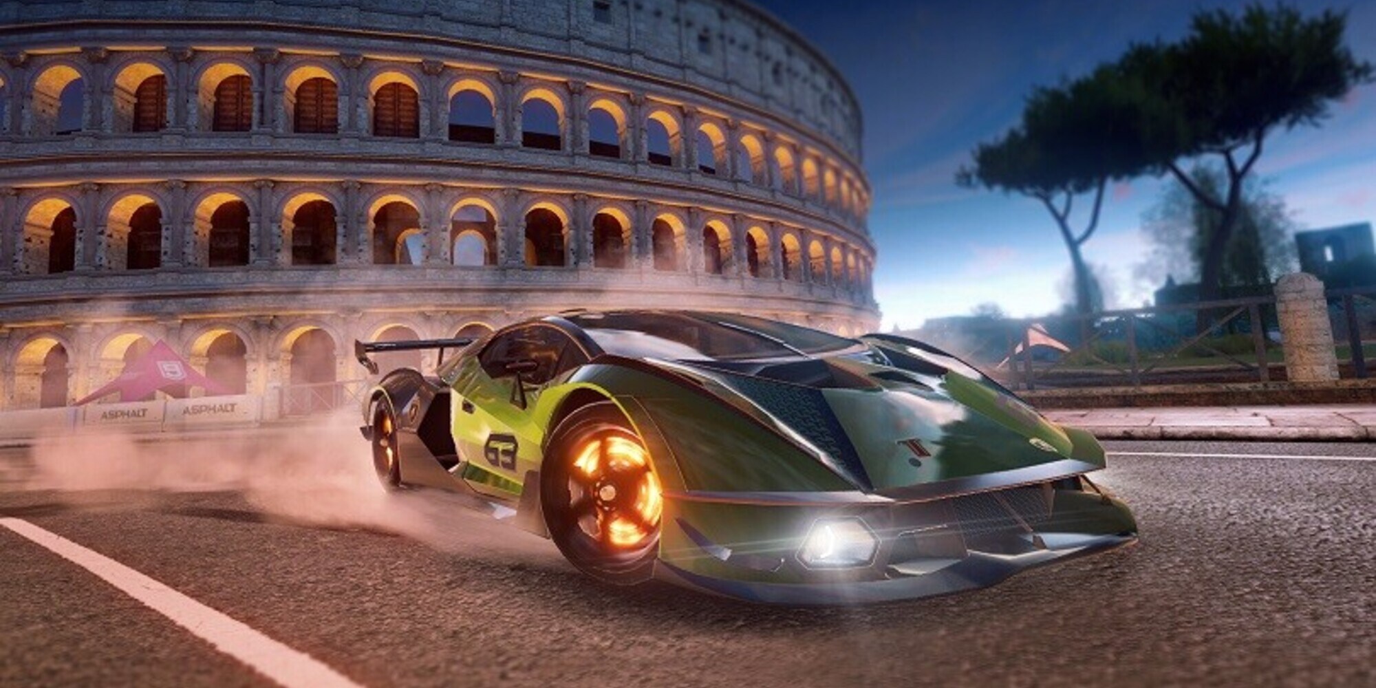 Lamborghini, gli 830 cv di Essenza SCV12 corrono su Asphalt 9