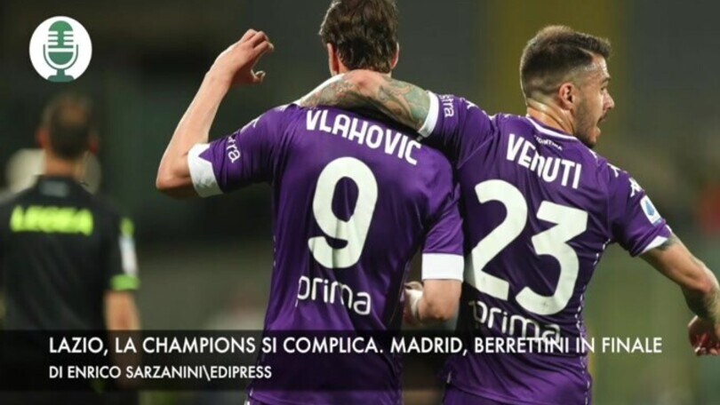 Lazio, la Champions si complica. Madrid, Berrettini in finale