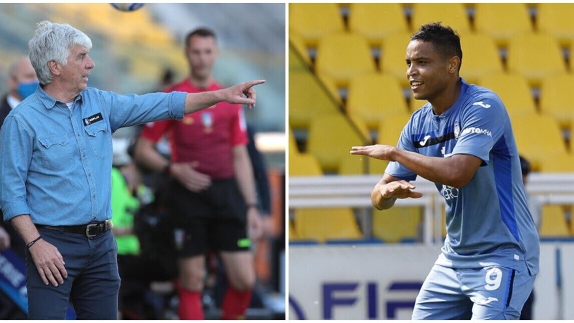 Atalanta in volo con Muriel: 5-2 a Parma e secondo posto