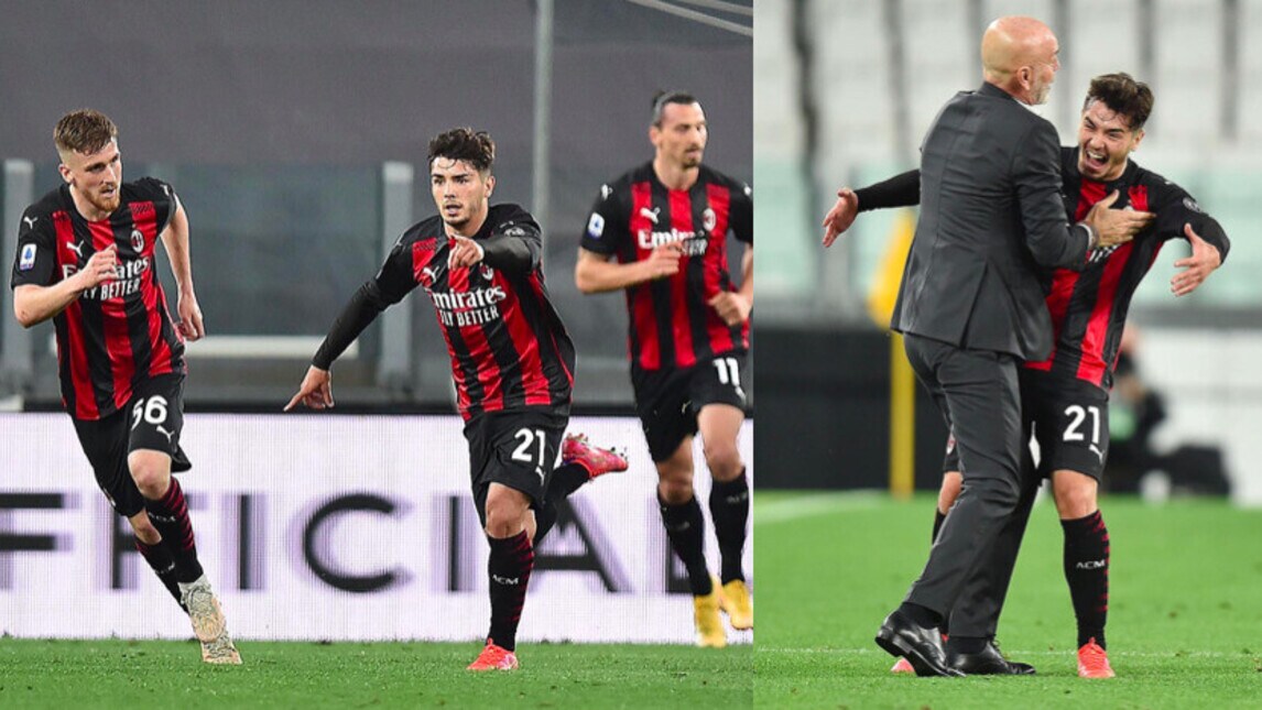 Diaz decisivo in Juve-Milan, che abbraccio con Pioli dopo il gol