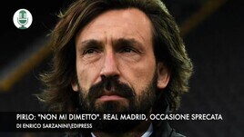Pirlo: "Non mi dimetto". Real Madrid, occasione sprecata