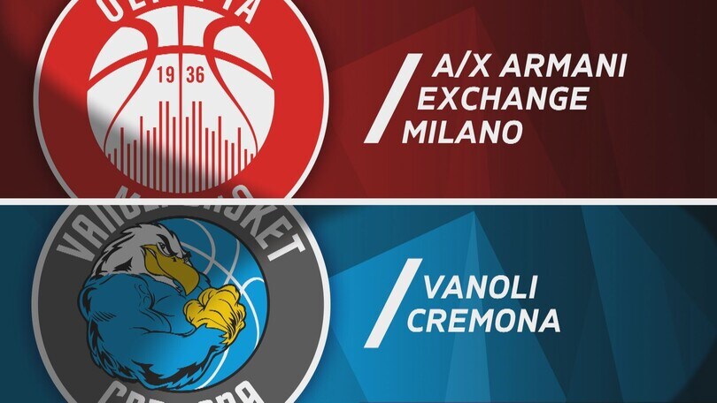 A|X Armani Exchange Milano - Vanoli Basket Cremona 74-66